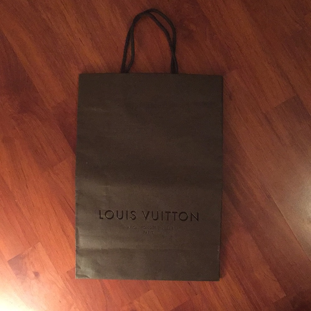 Authentic Louis Vuitton Shopping Bag